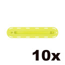 FUTURES Finbox F1 ILT 3/4 Inch neon yellow 10 pcs