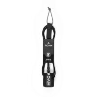 ROAM Surfboard Leash Premium 8.0 Schwarz