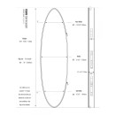 ROAM Boardbag Surfboard Coffin 6.3 Double Triple