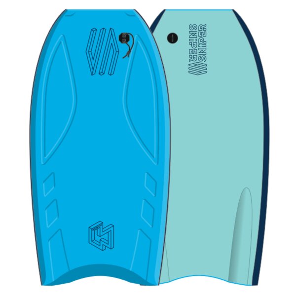 SNIPER Bodyboard BunchII EPS Stringer 41 Cyan
