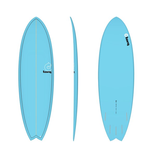 Surfboard TORQ Epoxy TET 5.11 Fish Blue