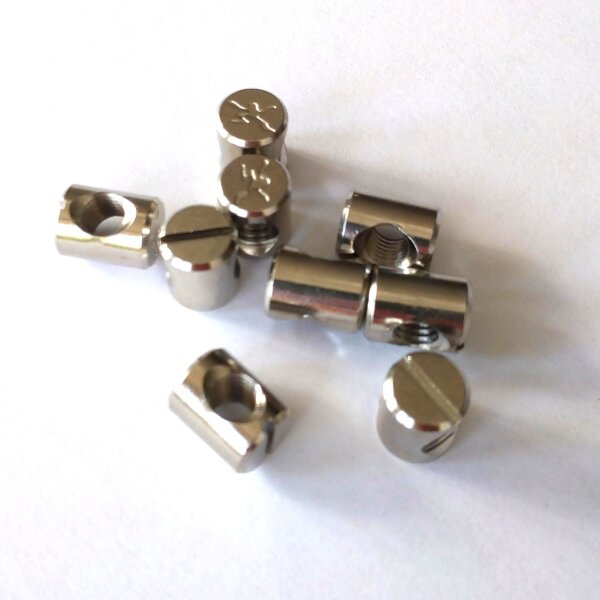 10x Insert 9/6mm for windsurf Finscrew