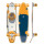 Flying Wheels Carving Skateboard 35 Tropical