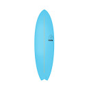Surfboard TORQ Softboard 6.3 Fish blue