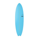 Surfboard TORQ Softboard 7.2 Fish Blue