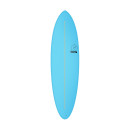 Surfboard TORQ Softboard 6.8 Funboard blue