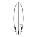 Surfboard TORQ TEC PG-R 5.10 Rail Gray