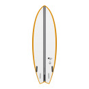 Surfboard TORQ TEC Summer Fish 6.2 Rail Orange
