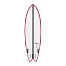 Surfboard TORQ TEC BigBoy Fish 6.6 Rail Rot